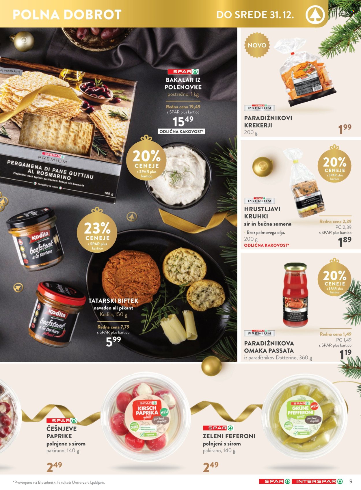 SPAR katalog - 3.12.2025 - 31.12.2025. Stran 9