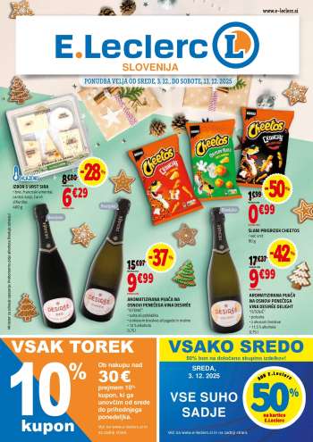E.Leclerc katalog - 3.12.2025 - 13.12.2025.