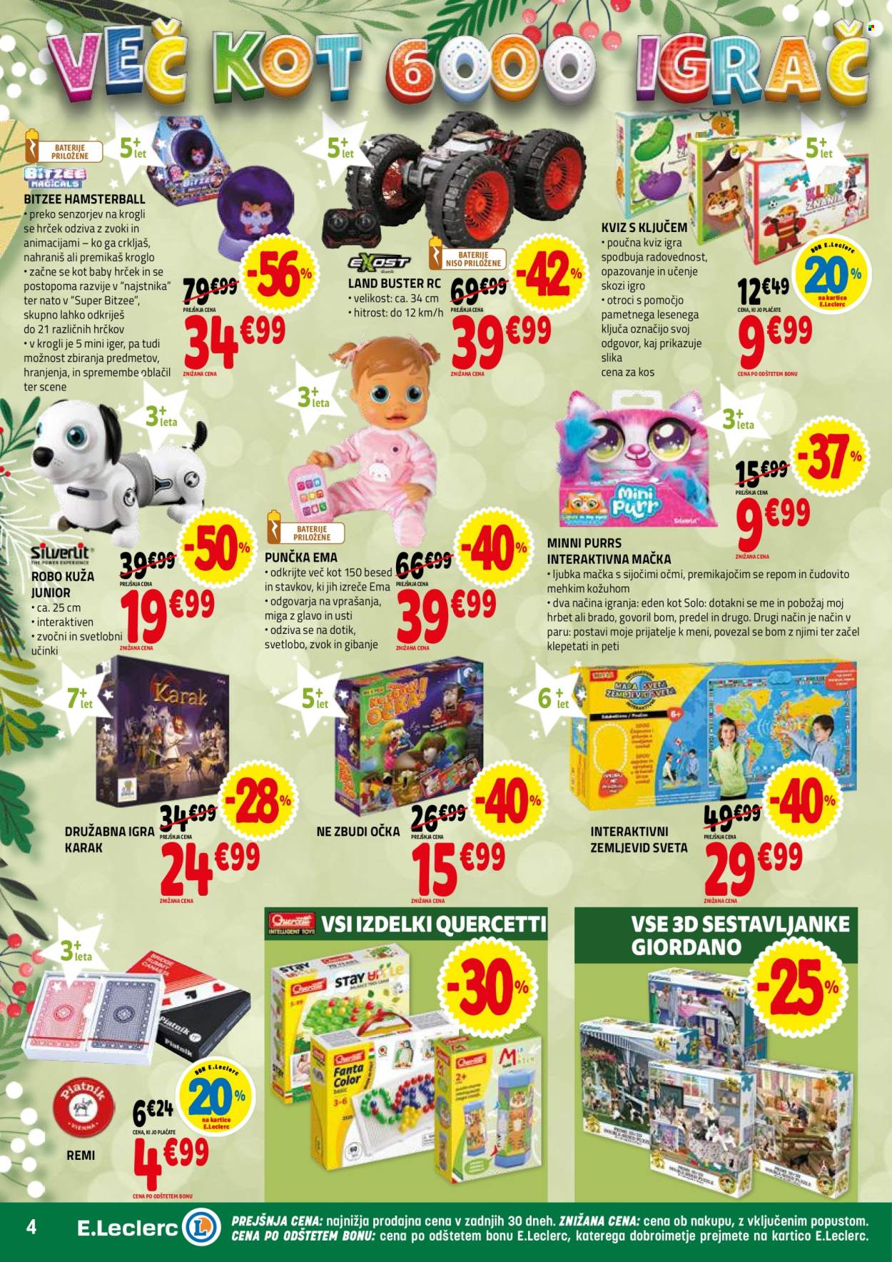 E.Leclerc katalog - 3.12.2025 - 13.12.2025. Stran 4