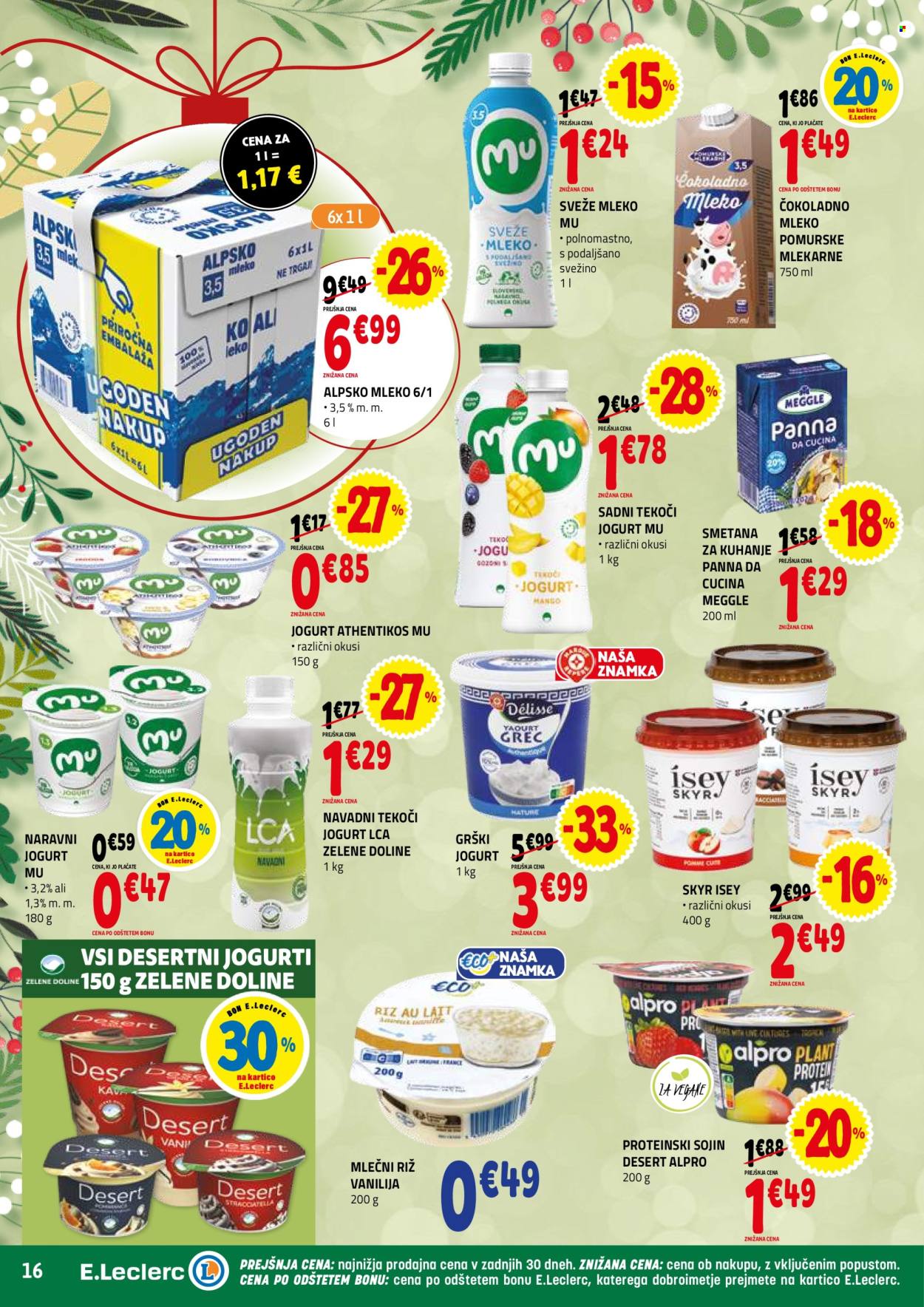 E.Leclerc katalog - 3.12.2025 - 13.12.2025. Stran 16
