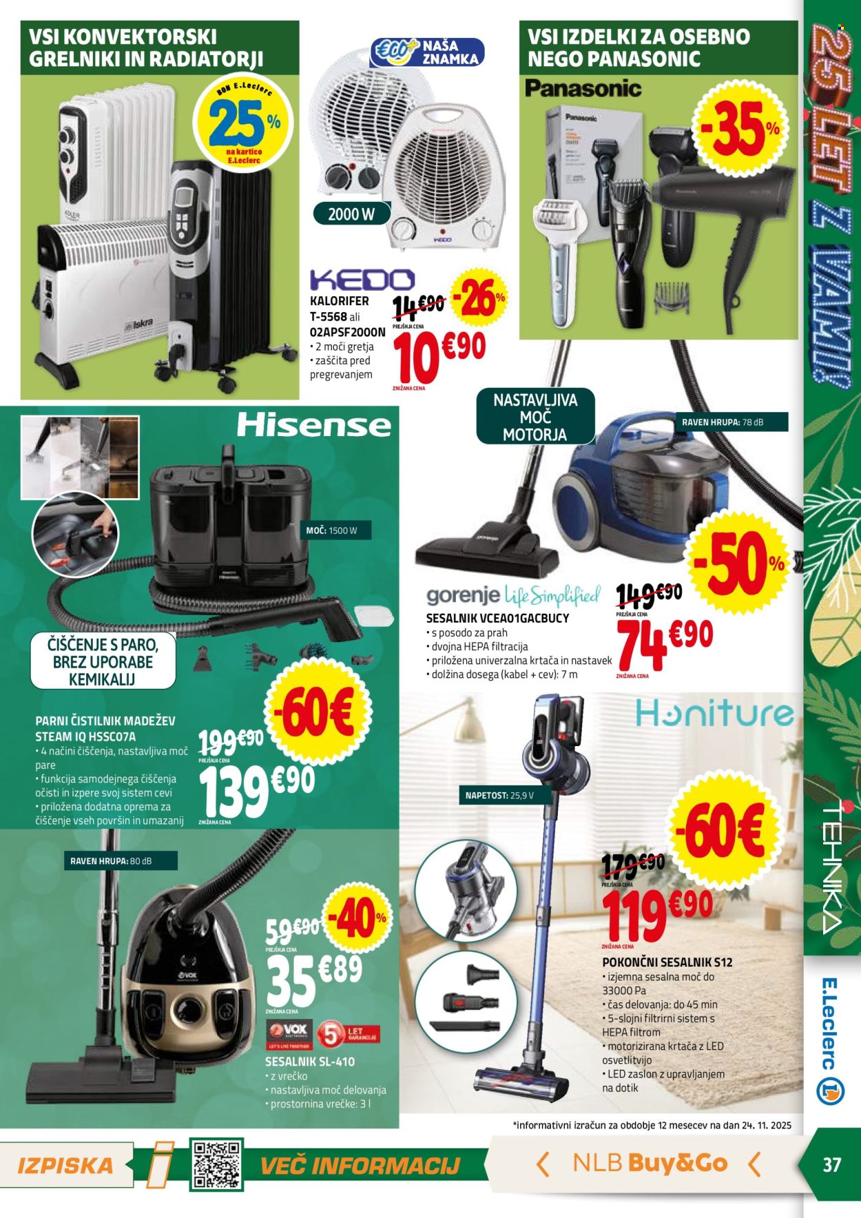 E.Leclerc katalog - 3.12.2025 - 13.12.2025. Stran 37