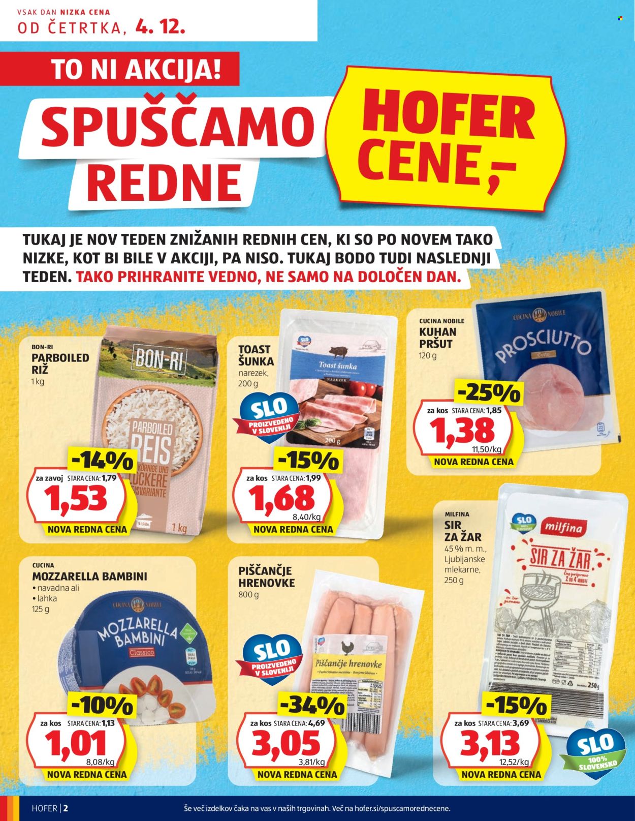 Hofer katalog - 4.12.2025 - 11.12.2025. Stran 2