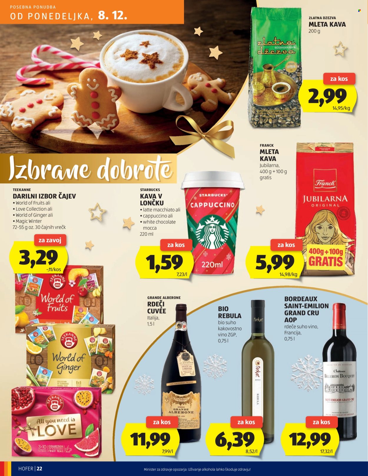 Hofer katalog - 4.12.2025 - 11.12.2025. Stran 22