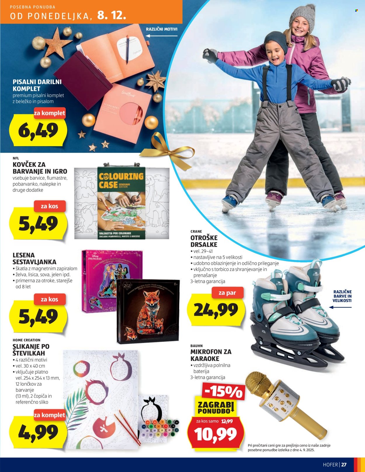Hofer katalog - 4.12.2025 - 11.12.2025. Stran 27