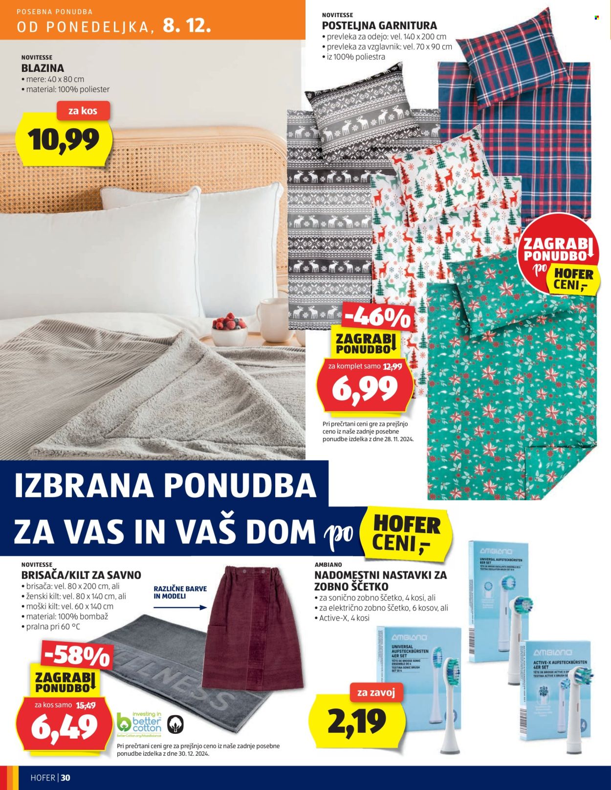 Hofer katalog - 4.12.2025 - 11.12.2025. Stran 30