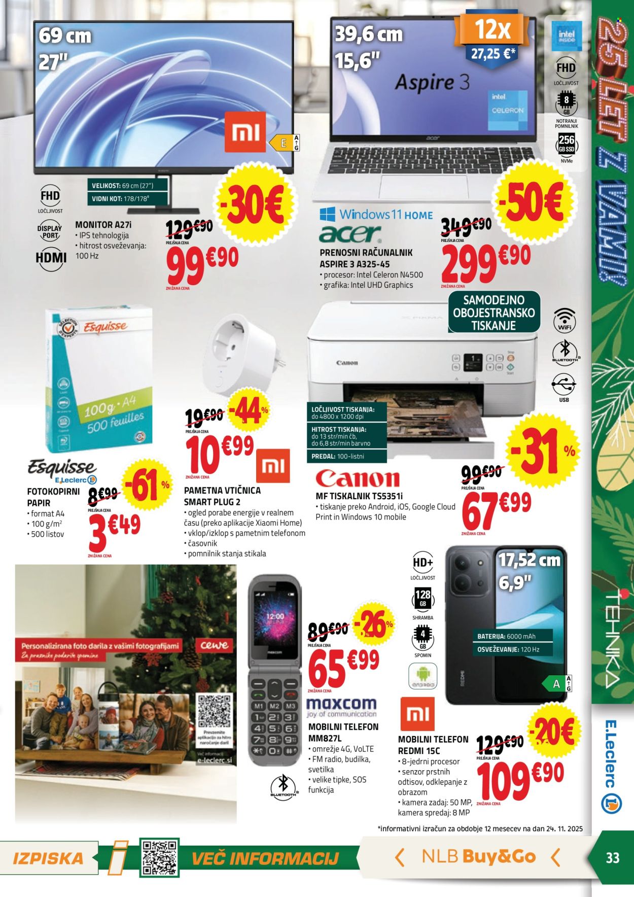 E.Leclerc katalog - 3.12.2025 - 13.12.2025. Stran 3