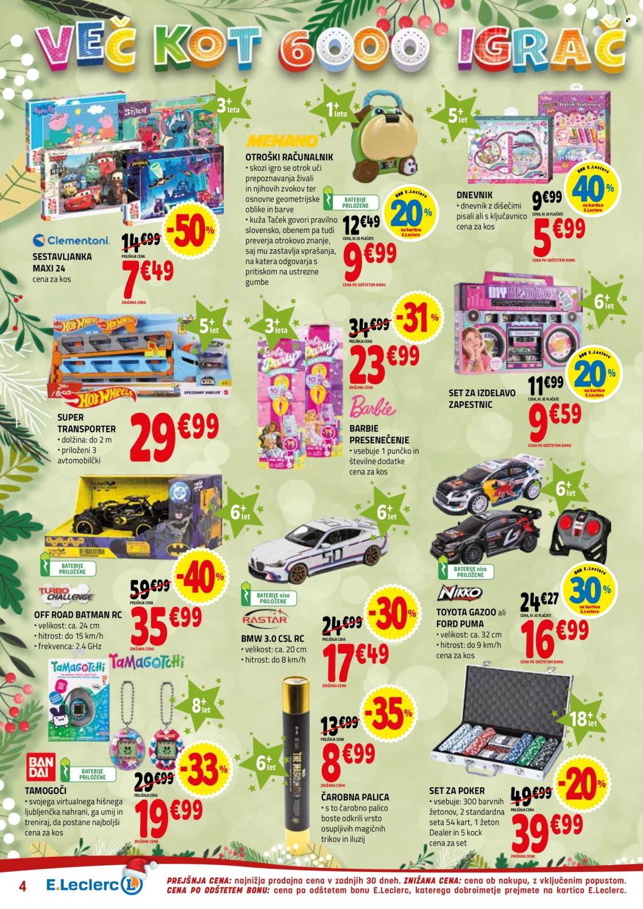 E.Leclerc katalog - 10.12.2025 - 20.12.2025. Stran 4