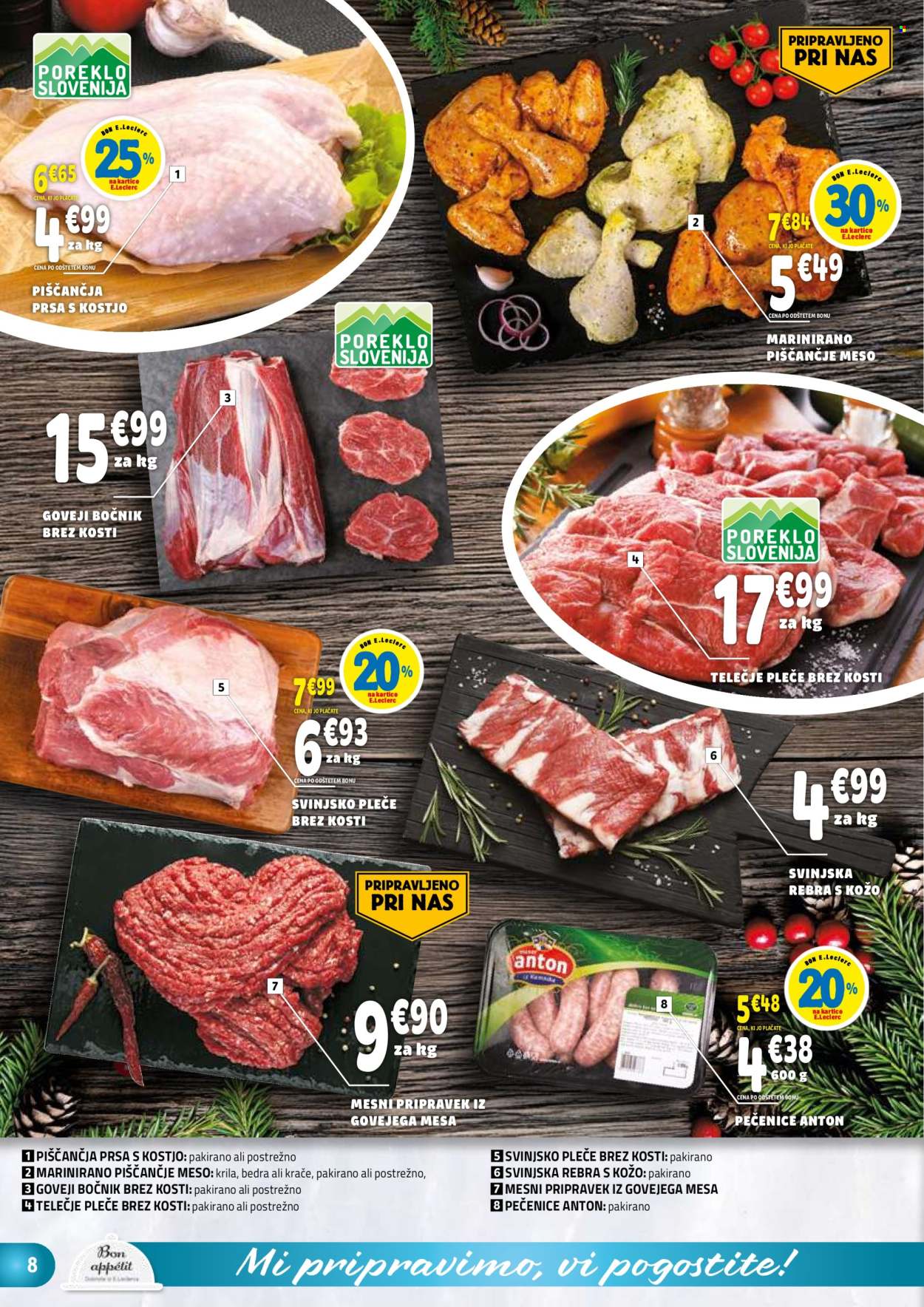 E.Leclerc katalog - 10.12.2025 - 20.12.2025. Stran 8