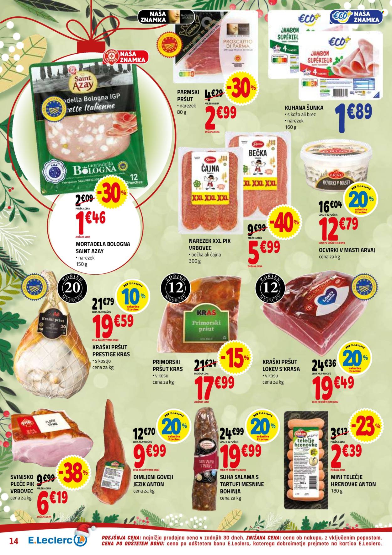 E.Leclerc katalog - 10.12.2025 - 20.12.2025. Stran 14