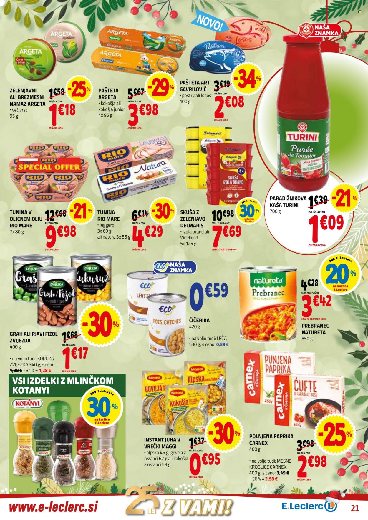 E.Leclerc katalog - 10.12.2025 - 20.12.2025. Stran 21