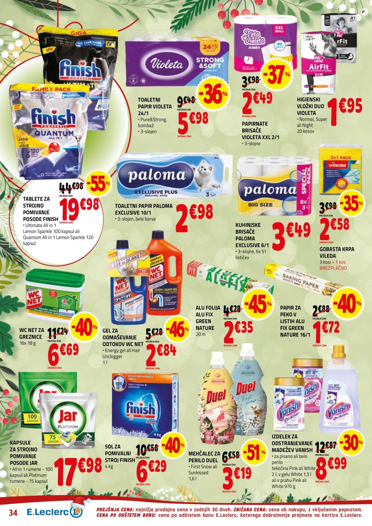E.Leclerc katalog - 10.12.2025 - 20.12.2025. Stran 34