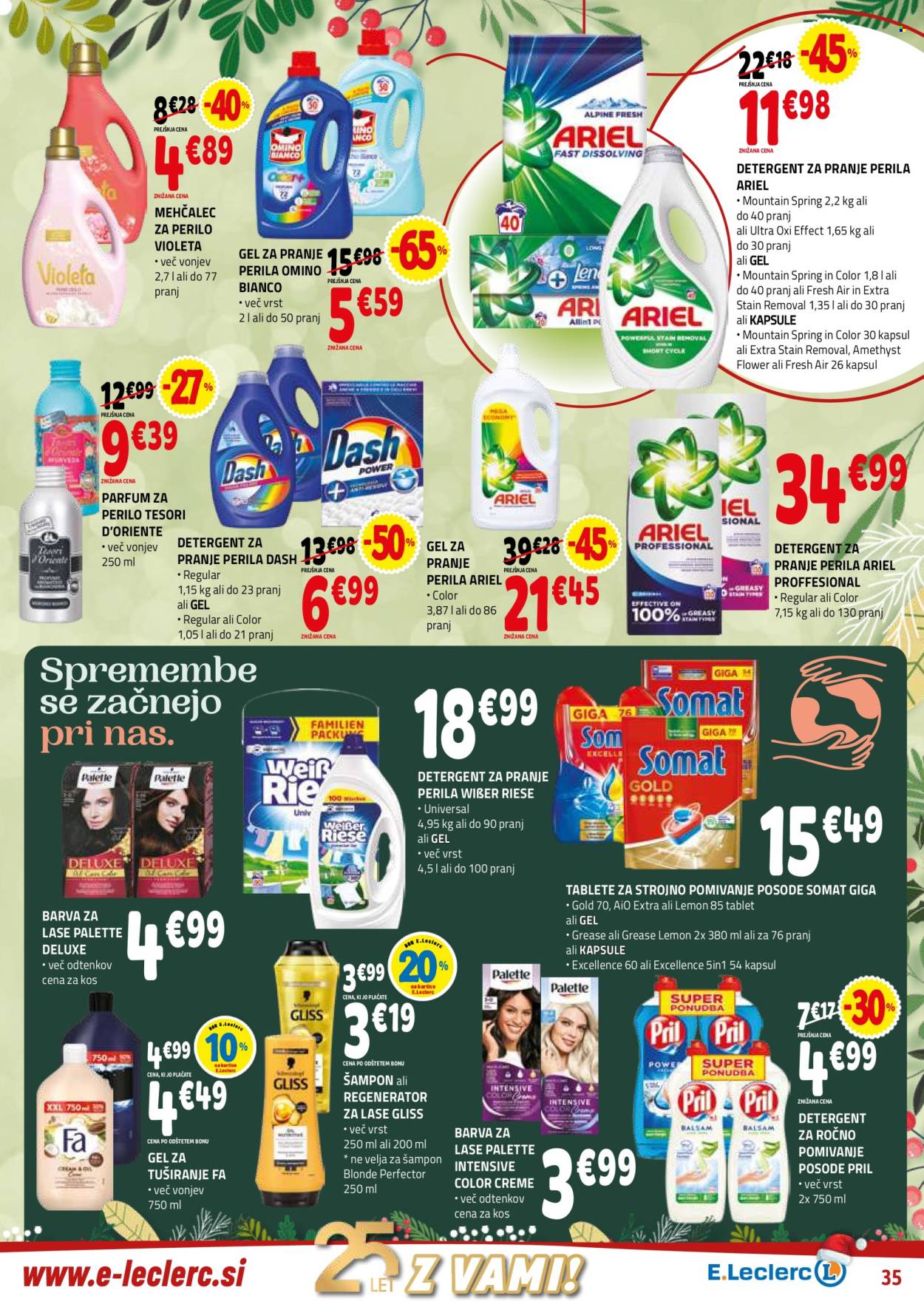 E.Leclerc katalog - 10.12.2025 - 20.12.2025. Stran 35