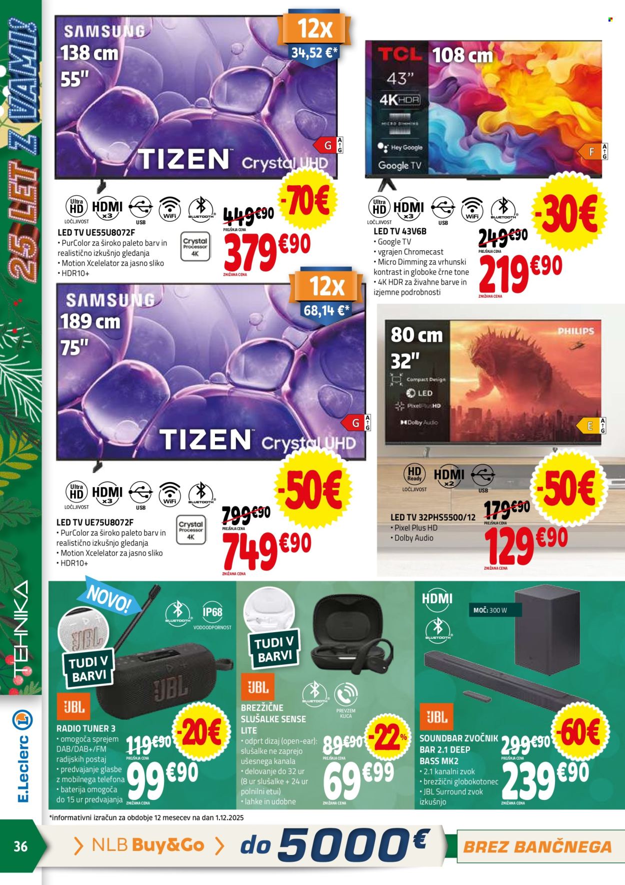 E.Leclerc katalog - 10.12.2025 - 20.12.2025. Stran 36
