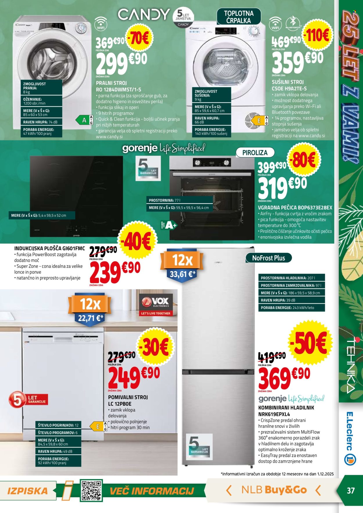 E.Leclerc katalog - 10.12.2025 - 20.12.2025. Stran 37