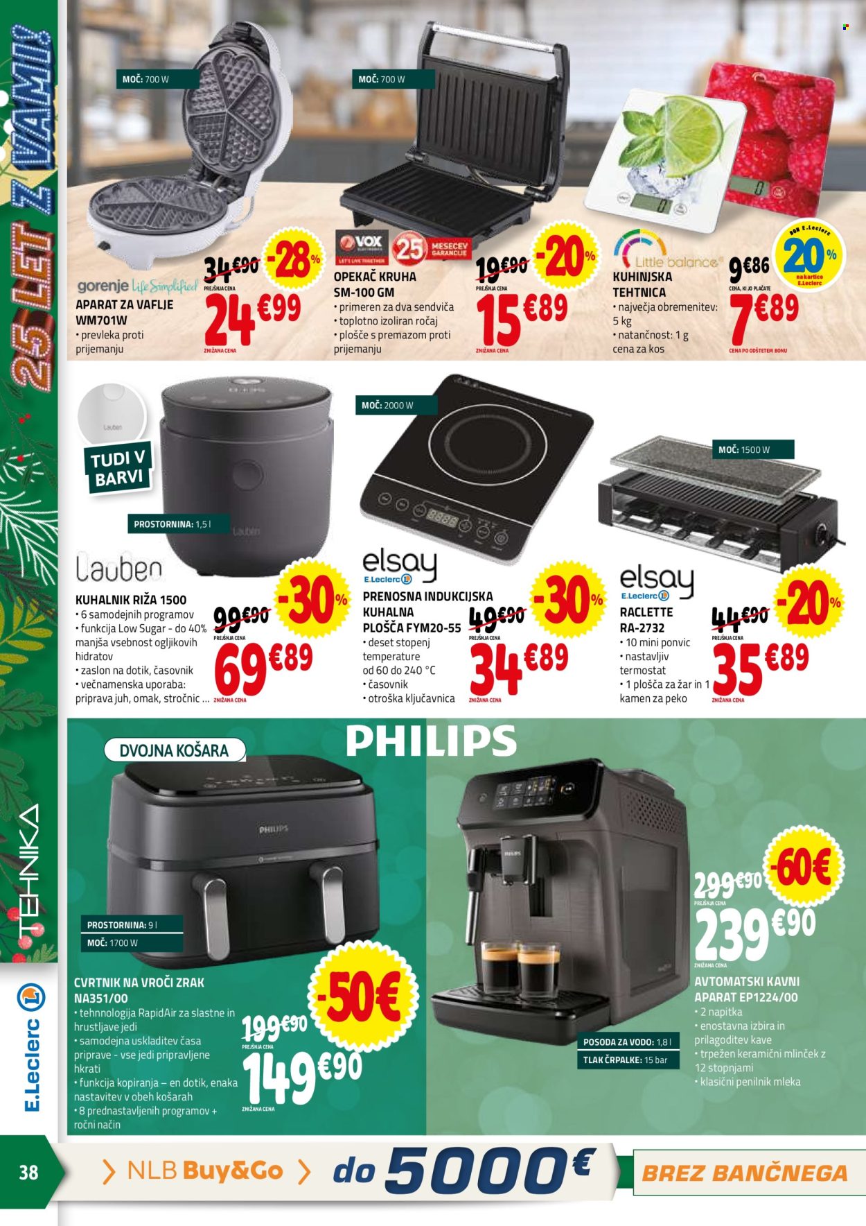 E.Leclerc katalog - 10.12.2025 - 20.12.2025. Stran 38