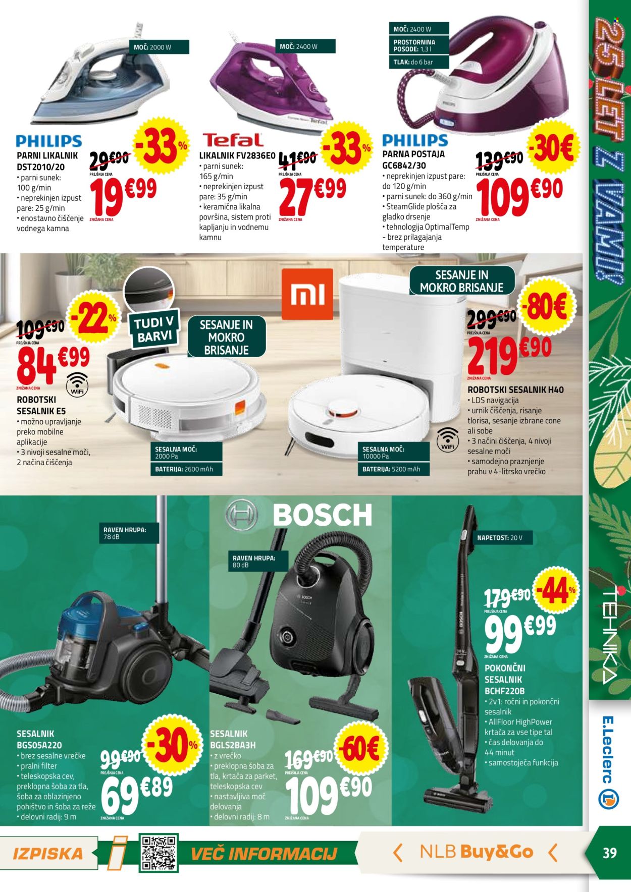 E.Leclerc katalog - 10.12.2025 - 20.12.2025. Stran 39