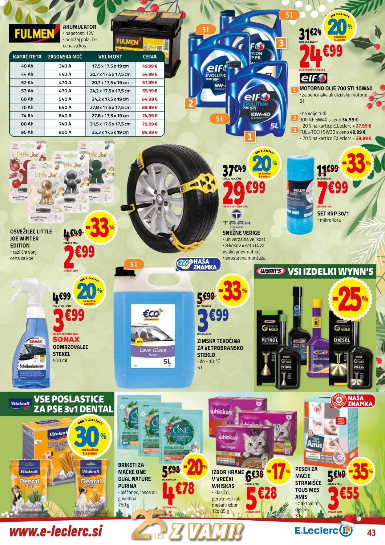 E.Leclerc katalog - 10.12.2025 - 20.12.2025. Stran 43