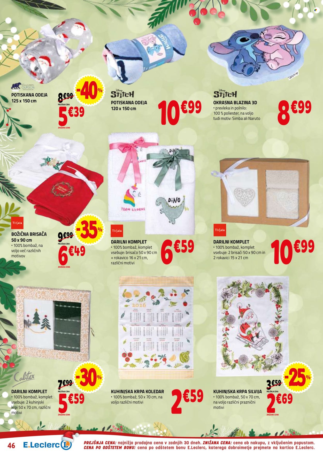 E.Leclerc katalog - 10.12.2025 - 20.12.2025. Stran 46