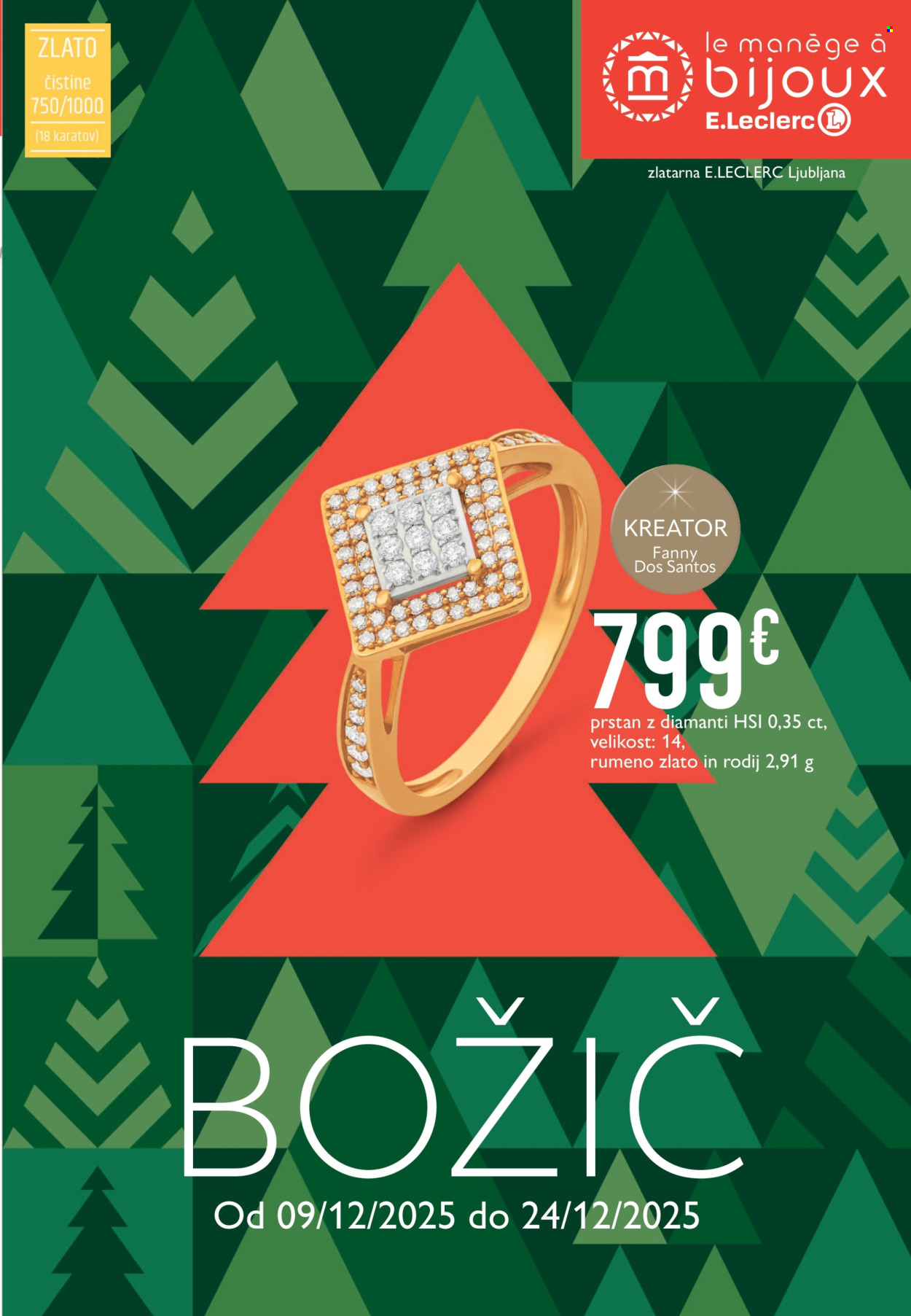 E.Leclerc katalog - 9.12.2025 - 24.12.2025. Stran 1