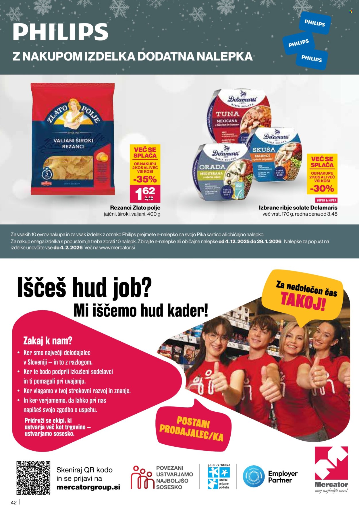 Mercator katalog - 11.12.2025 - 17.12.2025. Stran 42