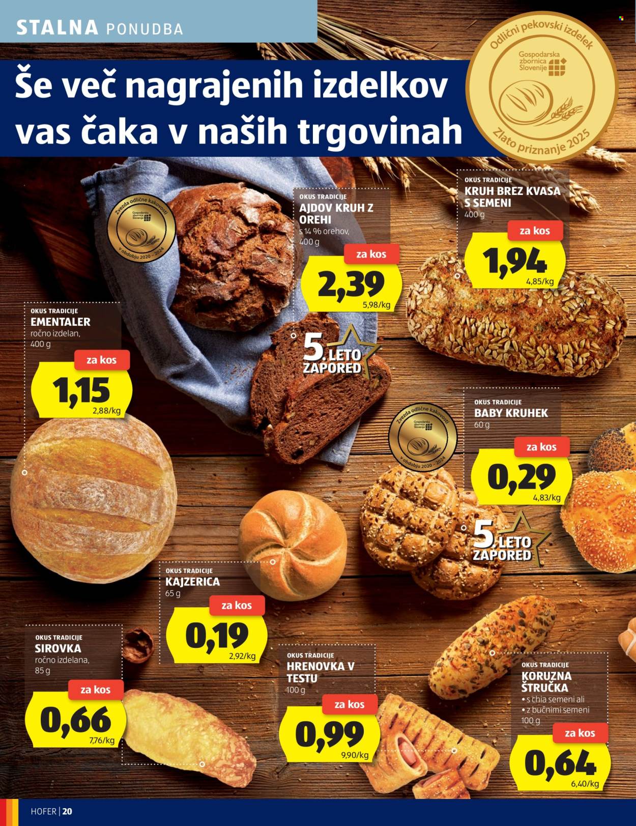 Hofer katalog - 11.12.2025 - 18.12.2025. Stran 20