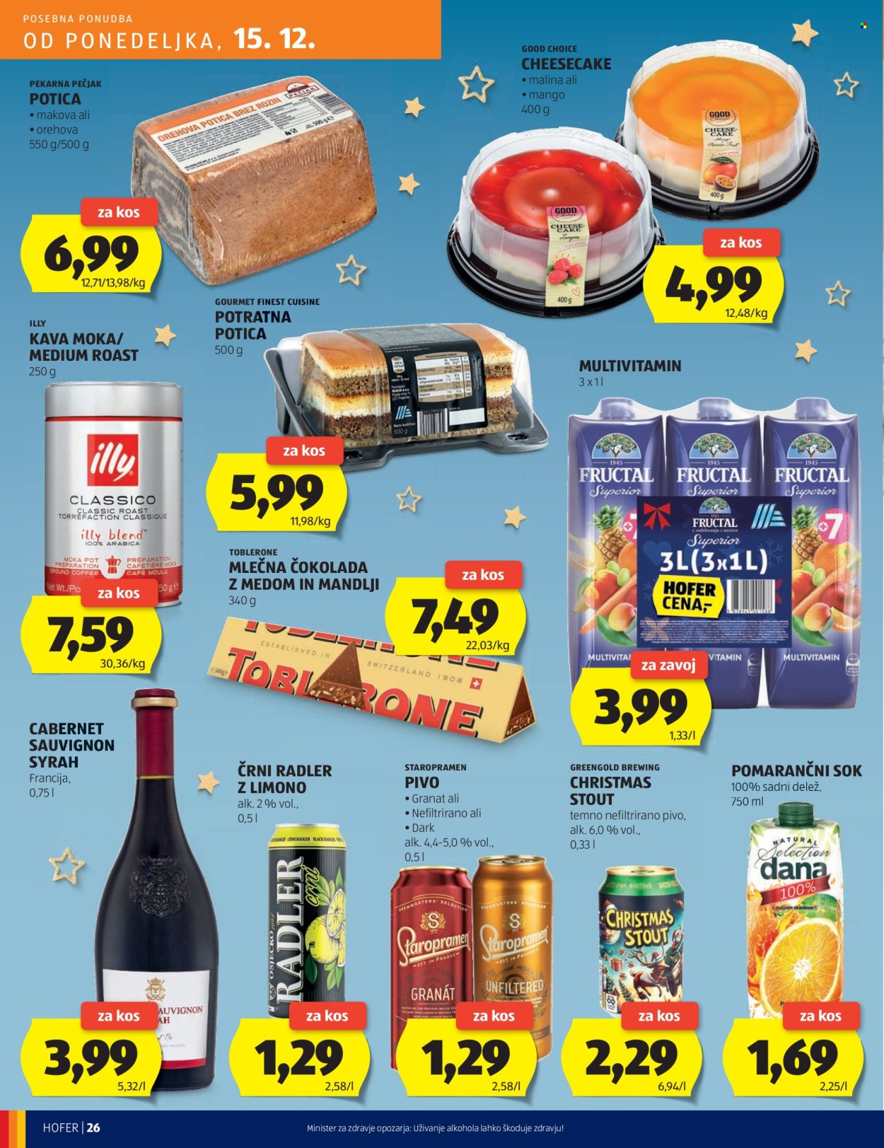 Hofer katalog - 11.12.2025 - 18.12.2025. Stran 26
