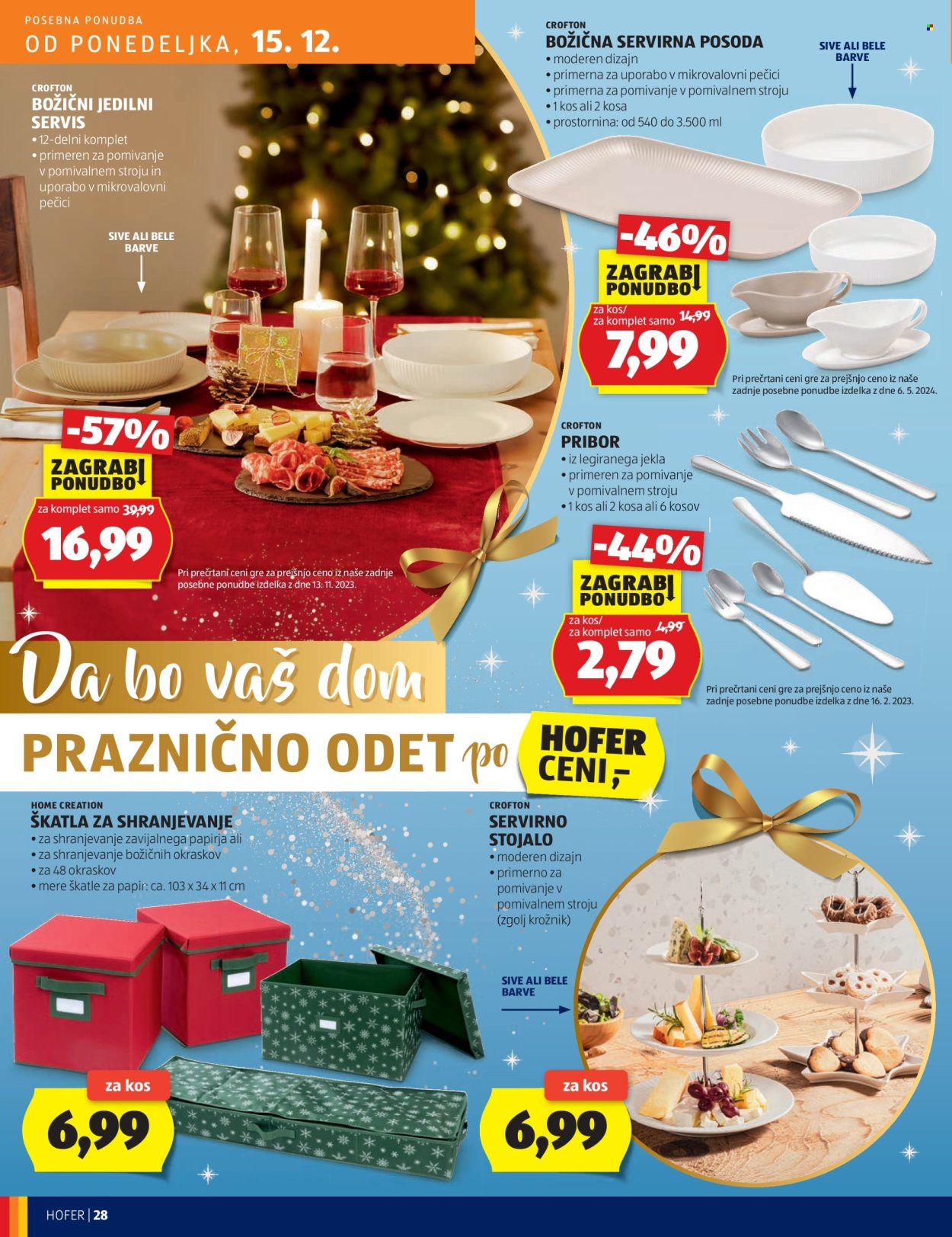 Hofer katalog - 11.12.2025 - 18.12.2025. Stran 28