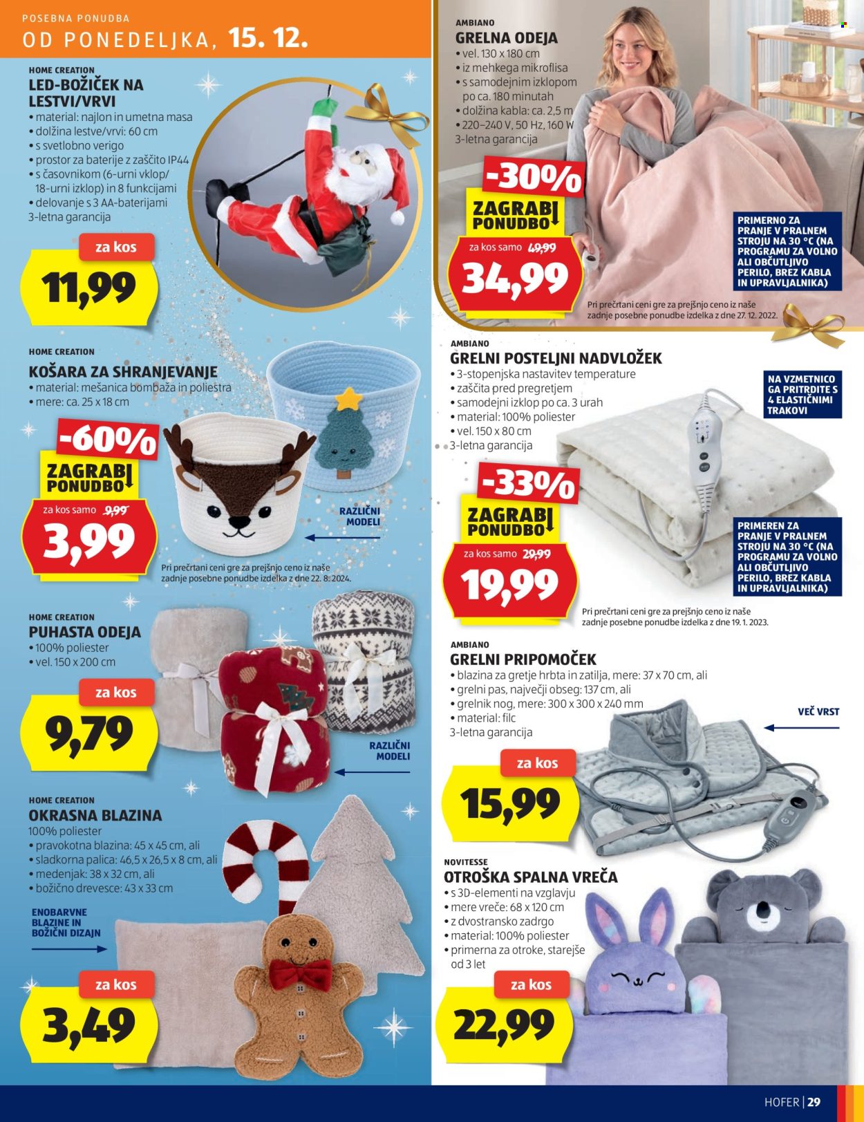 Hofer katalog - 11.12.2025 - 18.12.2025. Stran 29