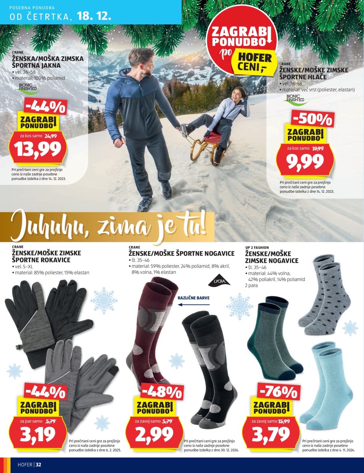 Hofer katalog - 11.12.2025 - 18.12.2025. Stran 32