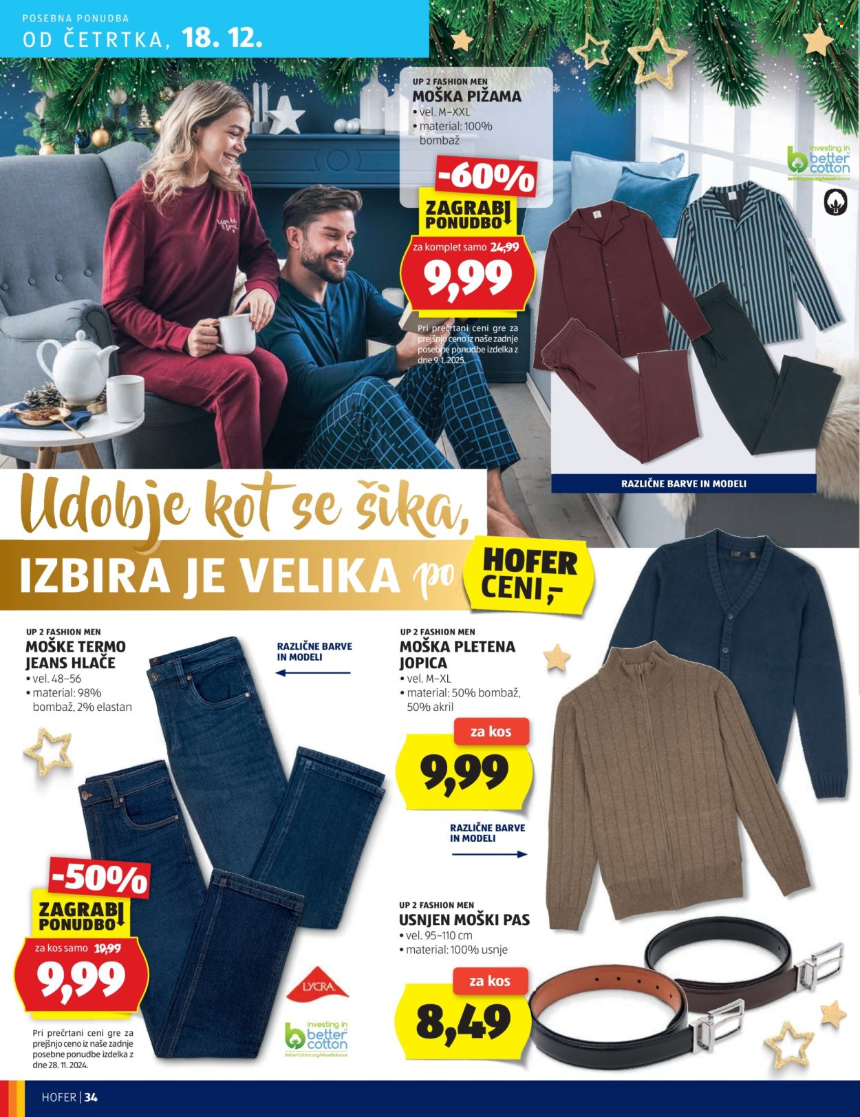 Hofer katalog - 11.12.2025 - 18.12.2025. Stran 34