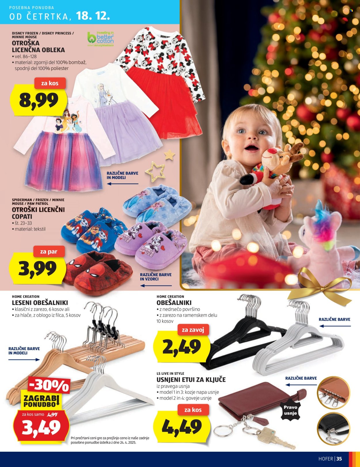 Hofer katalog - 11.12.2025 - 18.12.2025. Stran 35