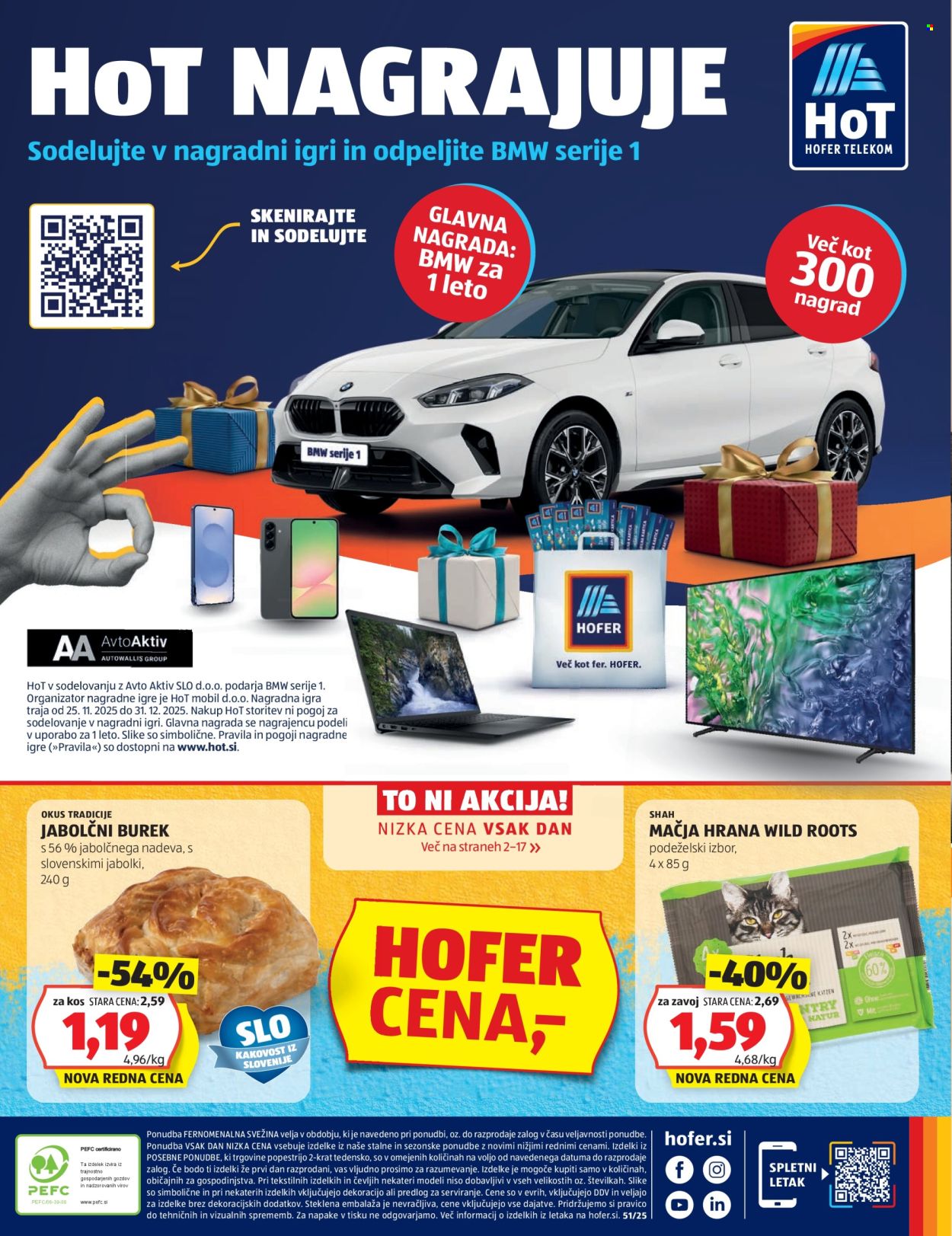 Hofer katalog - 11.12.2025 - 18.12.2025. Stran 40