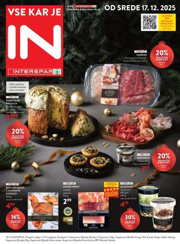 INTERSPAR katalog - 17.12.2025 - 30.12.2025.