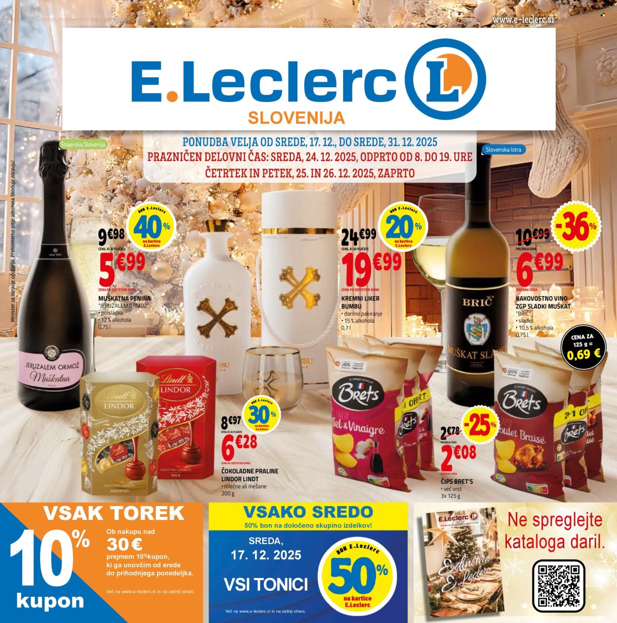E.Leclerc katalog - 17.12.2025 - 31.12.2025. Stran 1