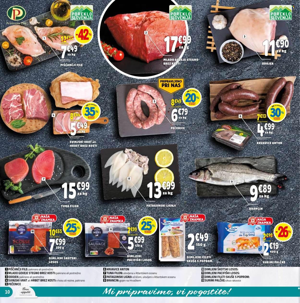 E.Leclerc katalog - 17.12.2025 - 31.12.2025. Stran 10