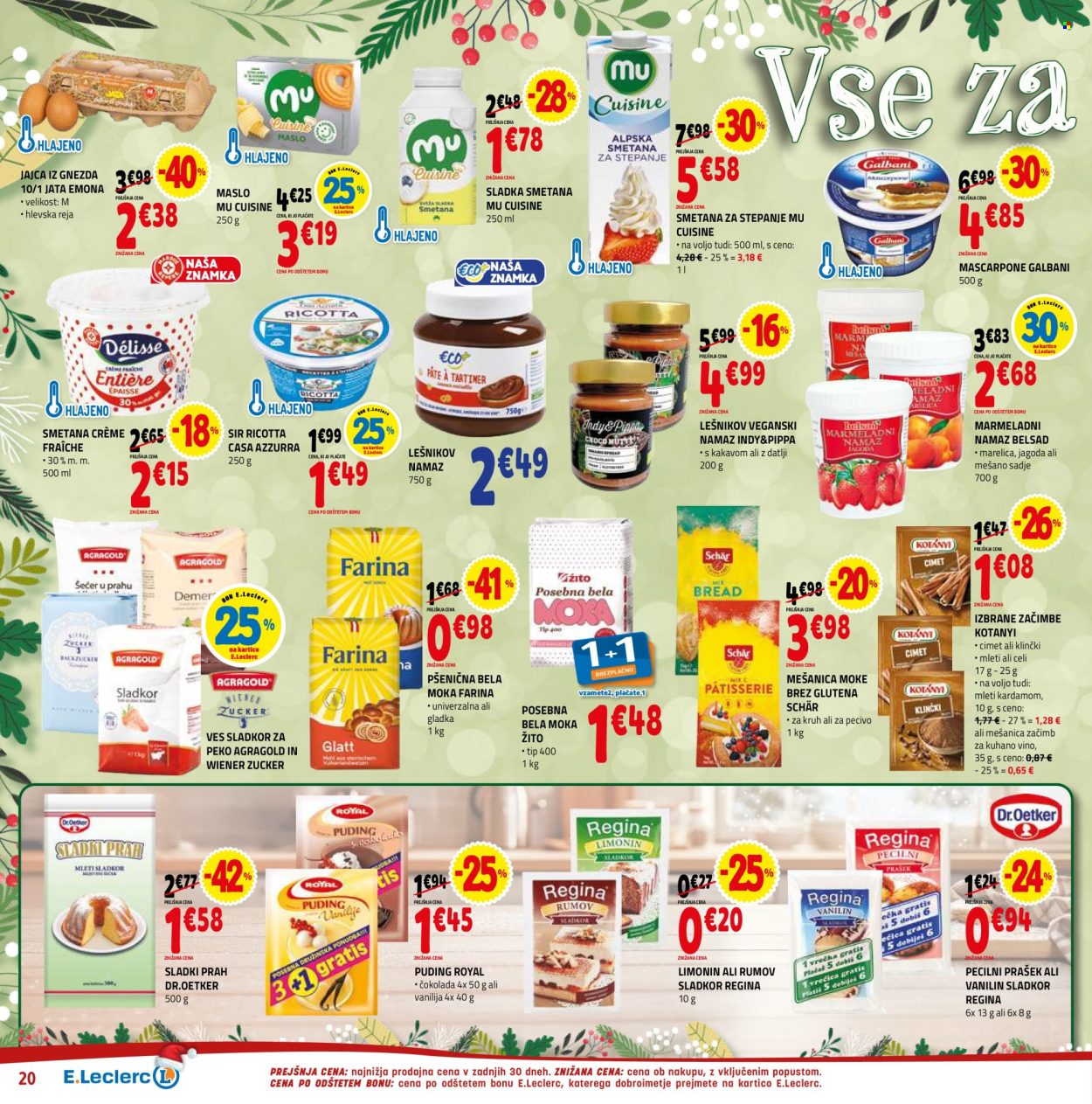 E.Leclerc katalog - 17.12.2025 - 31.12.2025. Stran 20