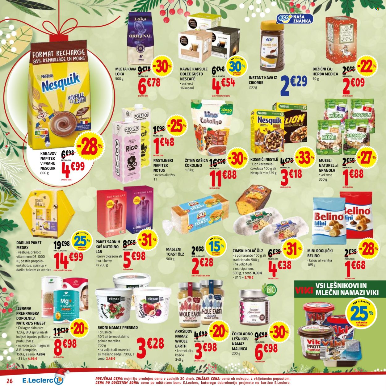 E.Leclerc katalog - 17.12.2025 - 31.12.2025. Stran 26
