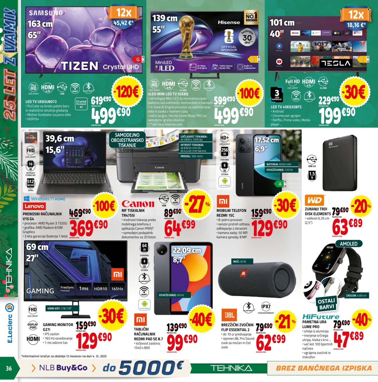 E.Leclerc katalog - 17.12.2025 - 31.12.2025. Stran 36