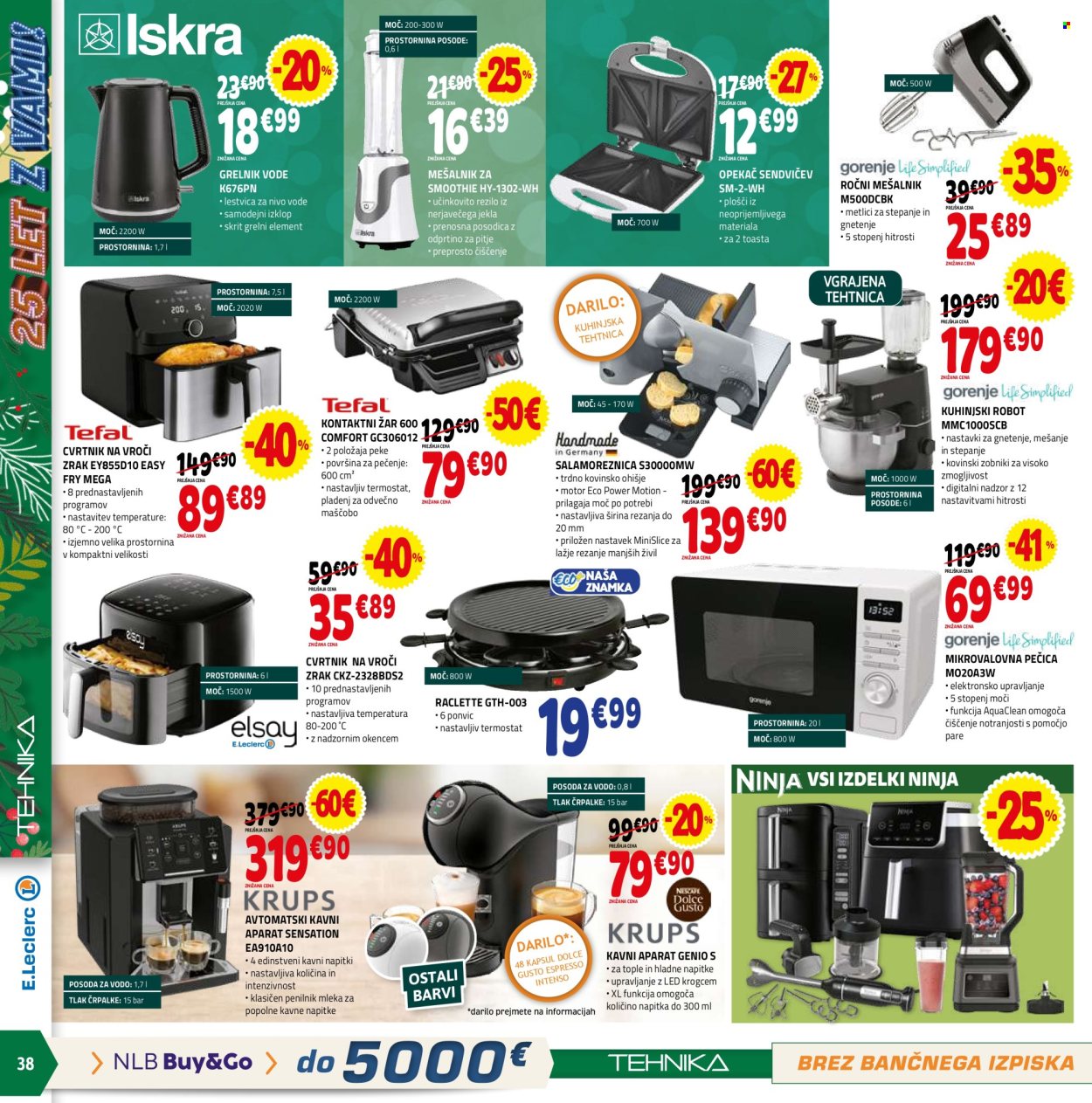 E.Leclerc katalog - 17.12.2025 - 31.12.2025. Stran 38
