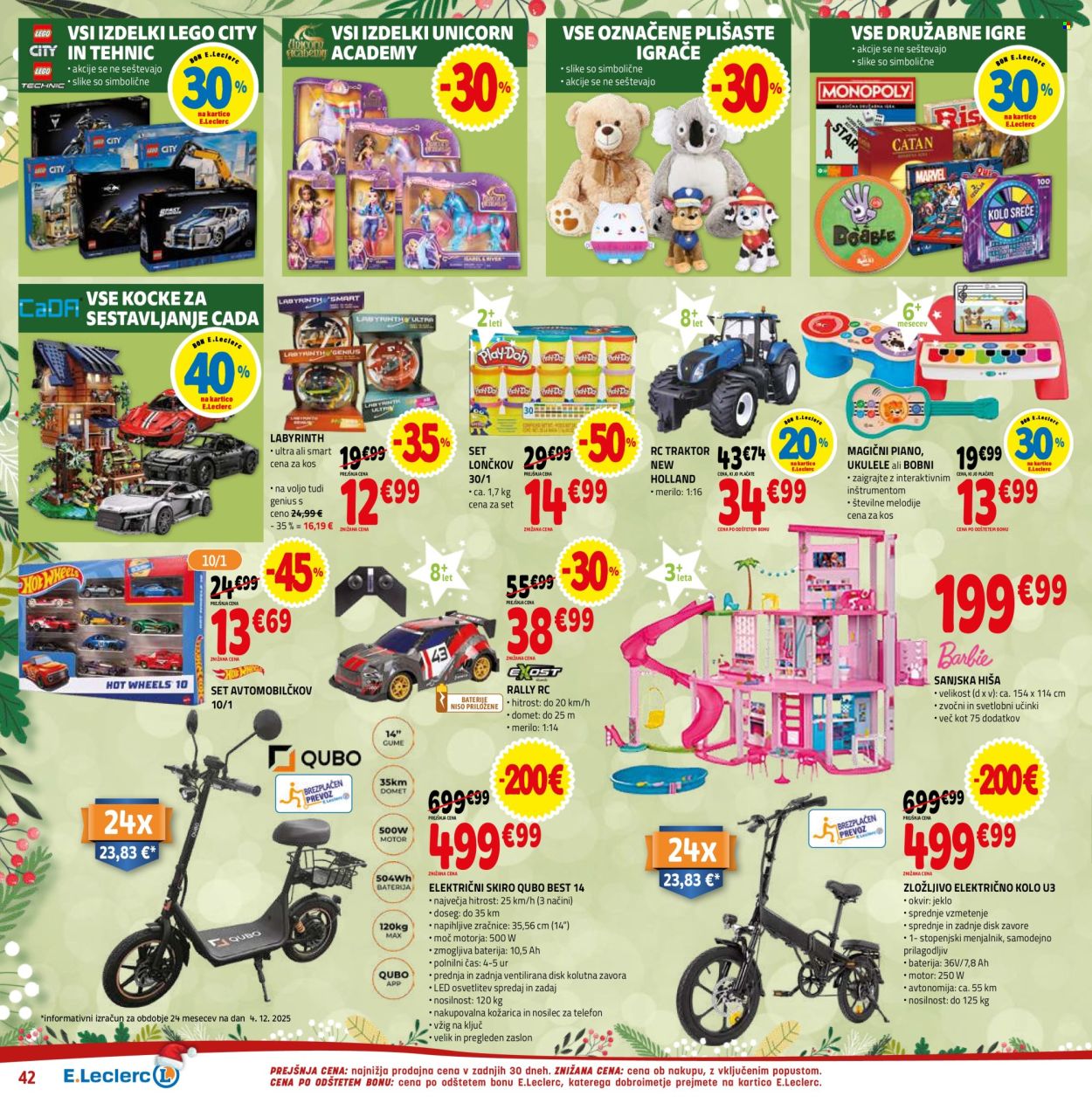 E.Leclerc katalog - 17.12.2025 - 31.12.2025. Stran 42