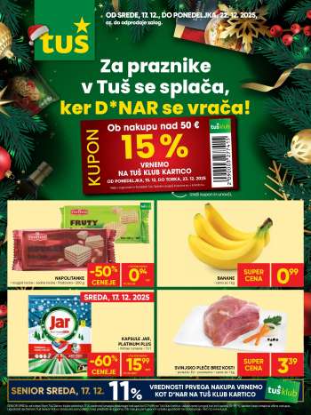 Tuš katalog - 17.12.2025 - 22.12.2025.