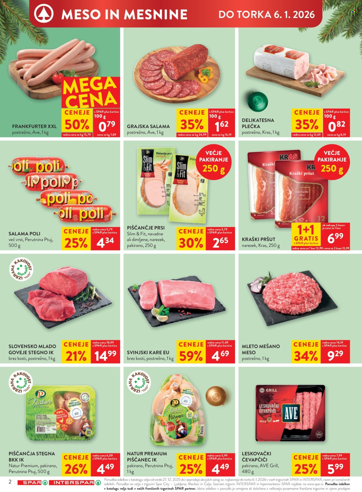 SPAR katalog - 27.12.2025 - 6.1.2026. Stran 2