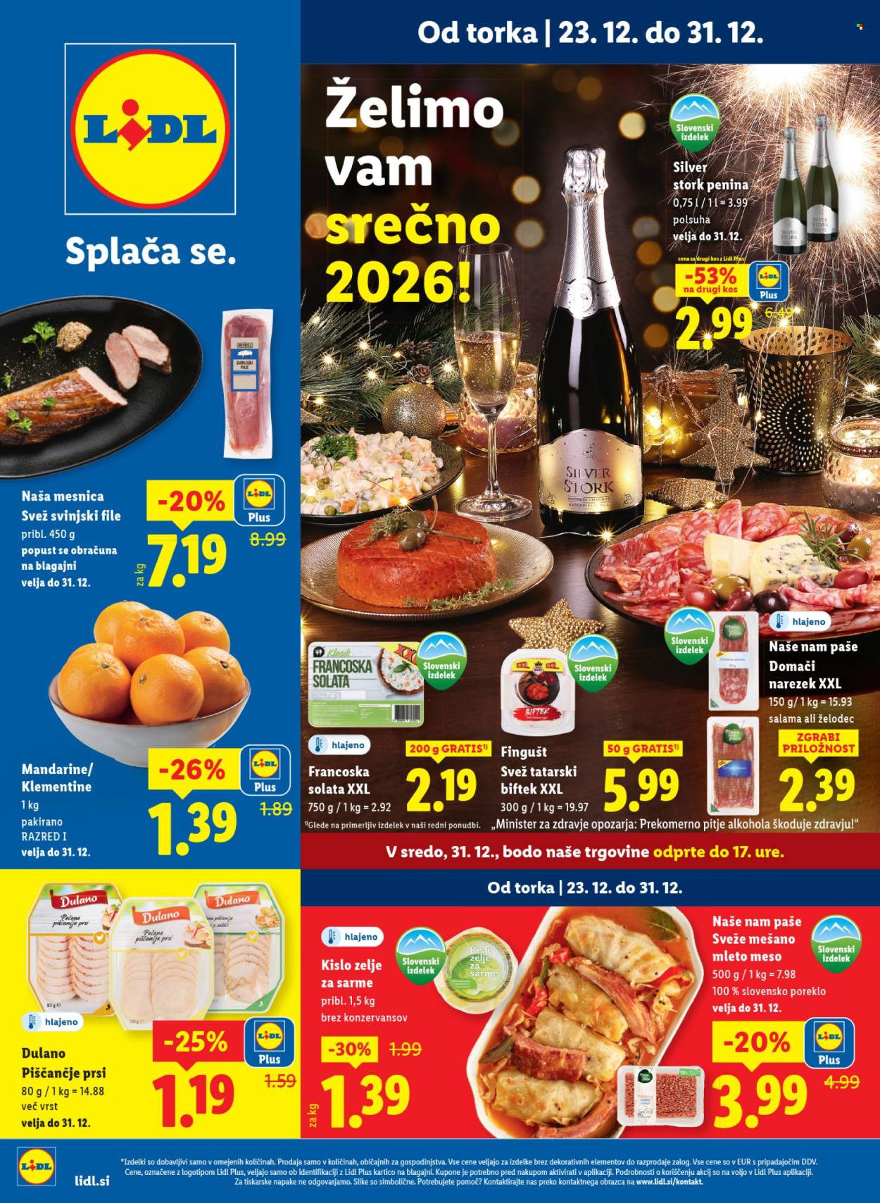 Lidl katalog - 23.12.2025 - 31.12.2025. Stran 1
