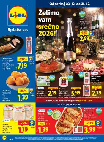 Lidl katalog - 23.12.2025 - 31.12.2025.