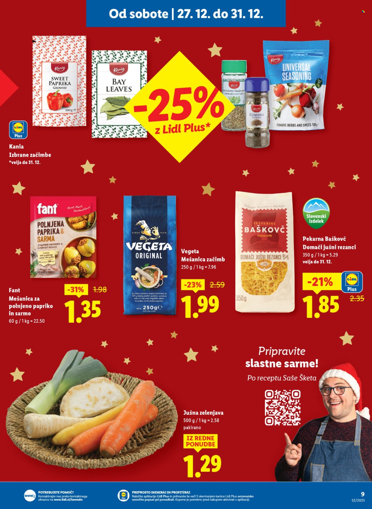 Lidl katalog - 23.12.2025 - 31.12.2025. Stran 9
