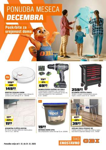 OBI katalog - 16.12.2025 - 31.12.2025.