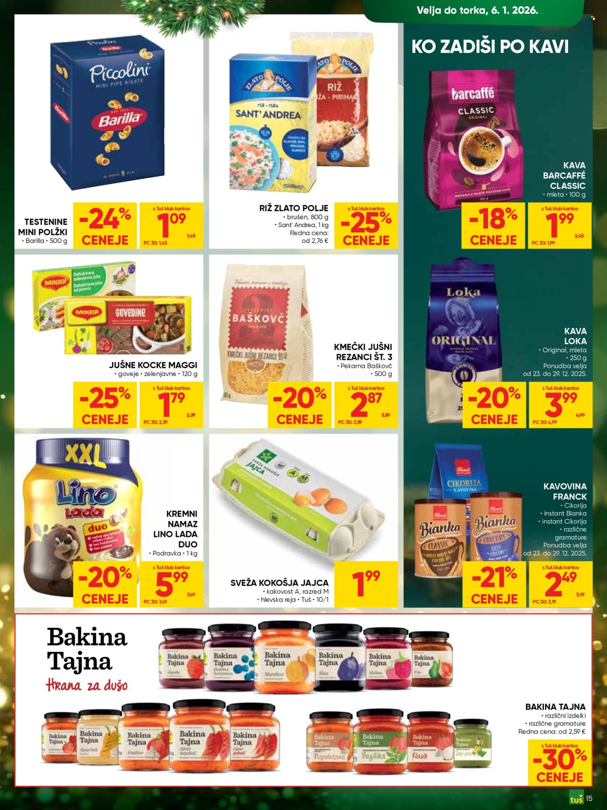 Tuš katalog - 23.12.2025 - 6.1.2026. Stran 15