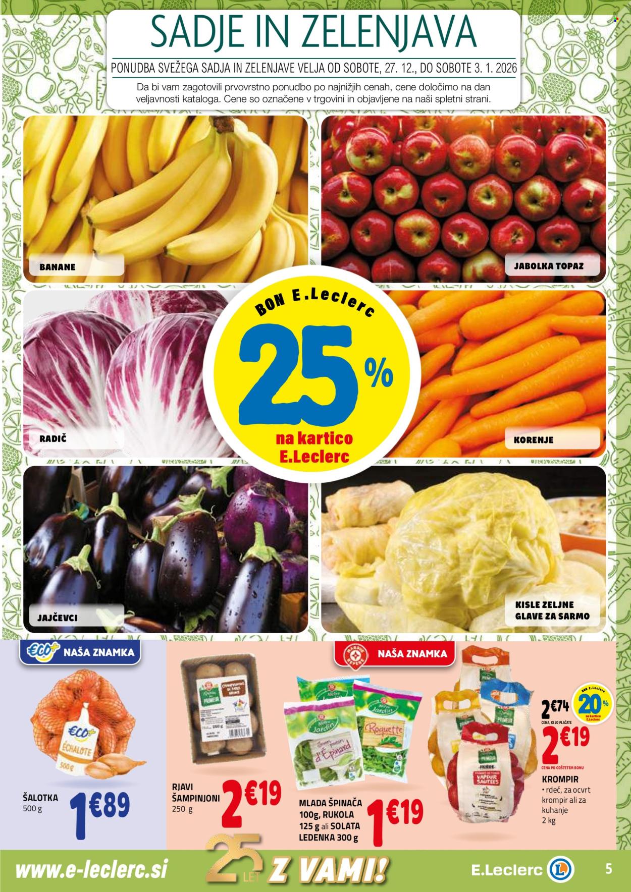 E.Leclerc katalog - 27.12.2025 - 10.1.2026. Stran 5