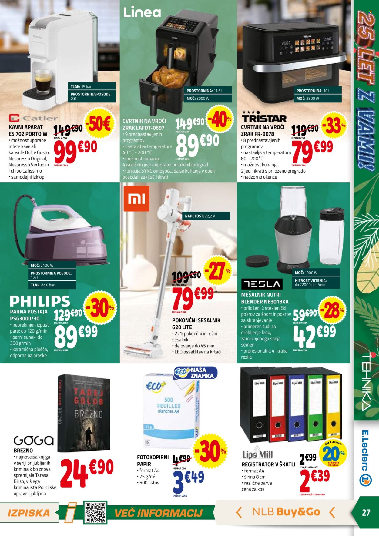 E.Leclerc katalog - 27.12.2025 - 10.1.2026. Stran 27