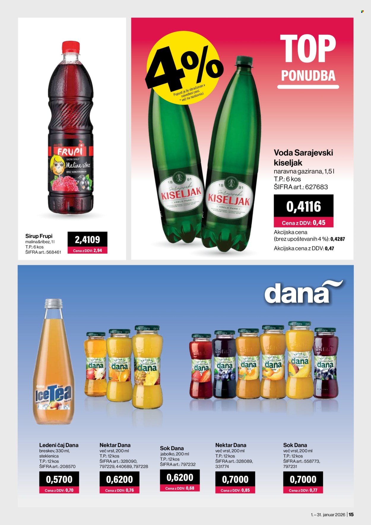 Mercator Cash & Carry katalog - 1.1.2026 - 31.1.2026. Stran 15
